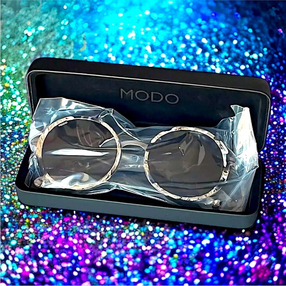 MODO 464 Round Sunglasses in Sand Marble NWT MSRP $315 - Picture 1 of 16